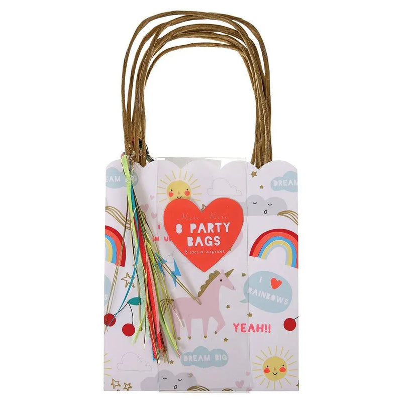 I Believe In Unicorns Party Bags, Pack of 8