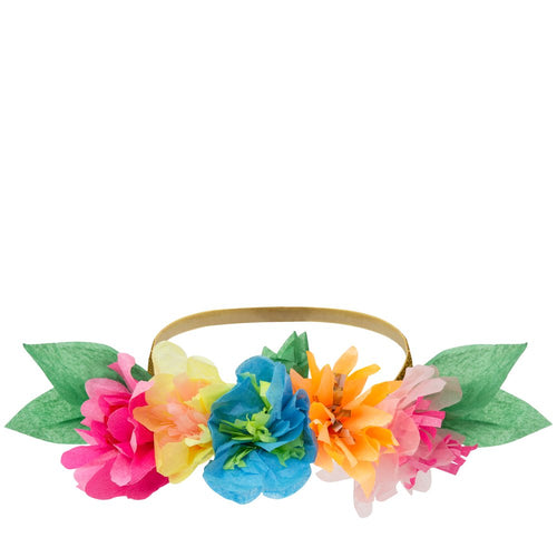 Bright Floral Party Crowns