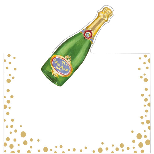 Champers Foil Place Cards - 8 Per Package