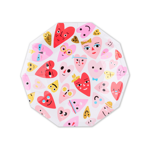 Heartbeat Gang Small Plates, Pack of 8