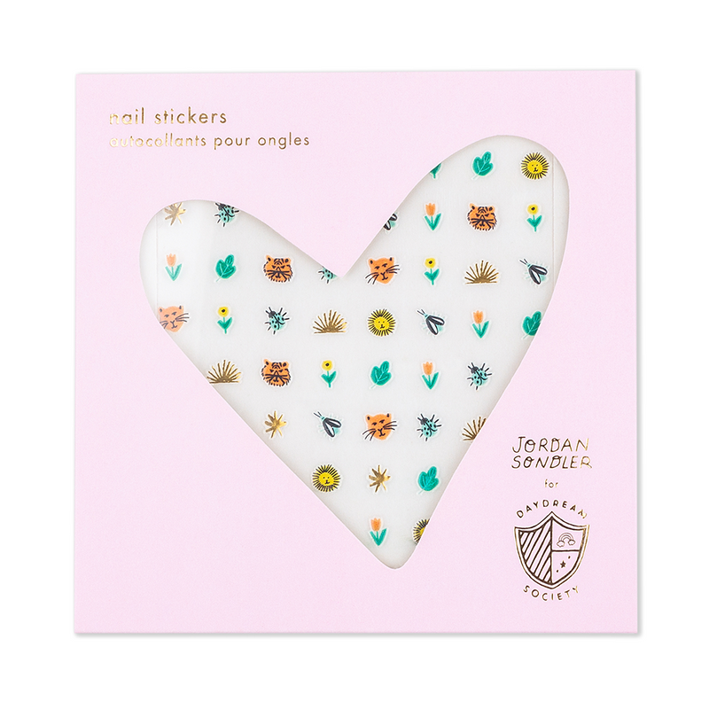 Into the Wild Nail Stickers, Pack of 100